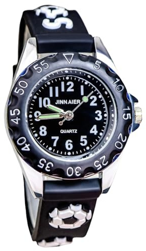 Vspek Kinderuhr Junge, Armbanduhr Kinder lernuhr Analoge kinderuhr Lern Armbanduhr für Kinder von 3-15 Jahren Geschenk für Geburtstage Weihnachten Kindertag