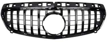 Griglia Anteriore Per Mercedes Per Benz Classe A W176 2013-2015 A180 A200 A250 A45 Griglia Paraurti Anteriore Pre-restyling Griglia Radiatore(Glossy Blk)