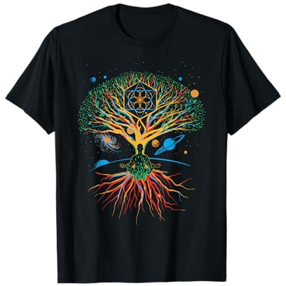Zen Meditation Yoga Buddha Bouddha Arbre De Bodhi Omm T-Shirt