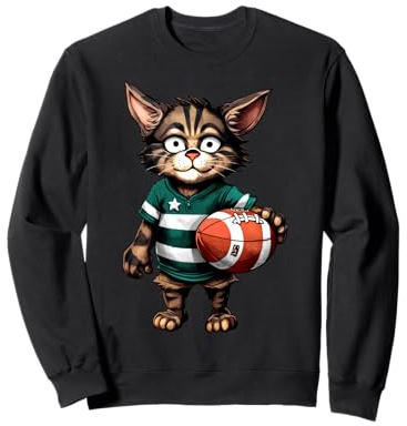 Rugby Katzen Sweatshirt