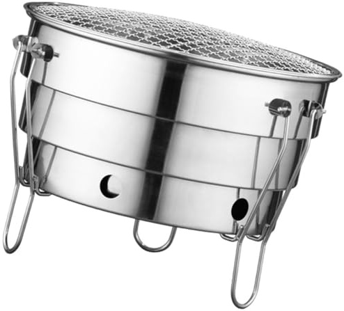 Portable Charcoal Steel Stainless Barbecue for Grill Picnics