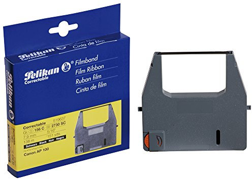 Pelikan 519637 156 C Farbband (kompatibel zu Canon Ap 100, 7,9 mm x 138 m) schwarz