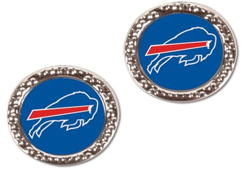 Women's WinCraft Buffalo Bills Round Post Earrings