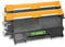 2 Toner kompatibel für Brother DCP-7055, 7055W, 7057, 7060D, 7065DN, 7070DW, HL-2130, 2132, 2135W, 2240, 2240D, 2250DN, 2270DW, MFC-7360N, 7460DN, 7460N, 7860DW, FAX-2840, 2845, 2940E | TN2010 TN2220