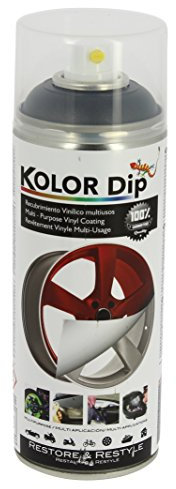 S SUMEX Kolor Dip Spain KD12004 Pintura en Spray con Vinilo Líquido Extraible, Antracita Metalizado
