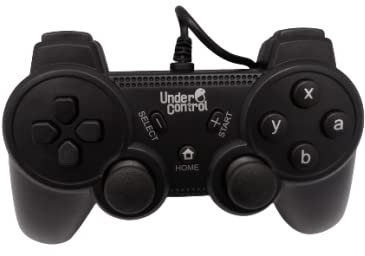 Under Control White Wired Xpert Controller Manette Console Compatible:Nintendo Wii U