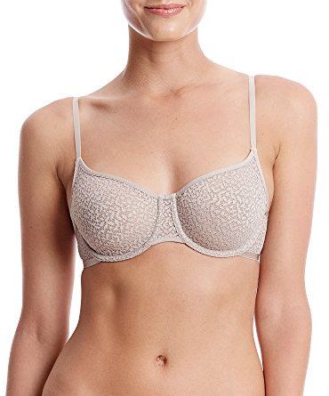 DKNY Damen Modern Lace Unlined Demi Bra Halbschalen BH, champagnerfarben, 70A