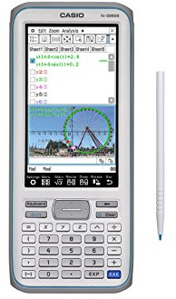 Casio Touchscreen with Stylus Graphing Calculator, 4.8 (fx-CG500)