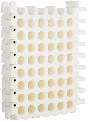 Cable Dresser Tool 48-Hole, Bundler and Organizing Tool for Data Center, Server Rooms and Machine Room Wire Management and Organizer (6 Holes x 8 Rows, White)