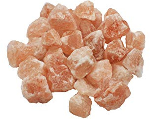 DEENZ PINK HIMALAYAN SALT CRYSTAL CHUNKS FOR SOLE BATH PH BALANCE DECORATION (2 KG)
