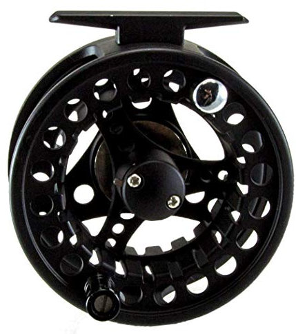 Okuma, Sierra Fliegenrolle, 19,1 cm Abholrate, 2+1 Kugellager, 5/6 Schnurgewicht, beidhändig tragbar, Schwarz