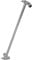 SparkPod 16 Solid Brass Shower Head Extension Arm - Flexible Height & Angle Adjustable Shower Arm Extension for Rain Showerheads with Sturdy Lock - Universal Pipe Connection (Luxury Polished Chrome)