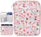Dadanism 9-11 Zoll Tablet Tasche Hülle für iPad Air/Pro 11, iPad (A16) 11. Gen 11, i-Pad 10. Gen 10,9 Air 5/4, i-Pad 9/8/7. Gen 10,2, Galaxy Tab A9+ 11/S9 FE 10,9, Tab M11 11,Frühlingsrosa