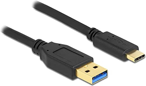 Delock SuperSpeed - Cable USB (USB 3.2 Gen 1, tipo A a USB Type-C™, 2 m)
