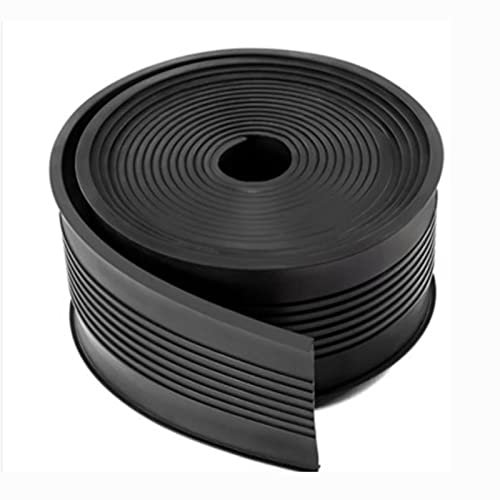 5M Guarnizione della porta del garage, Guarnizioni della garage Guarnizione inferiore della gomma, Striscia tenuta impermeabile universale Striscia tenuta della soglia della porta antivento