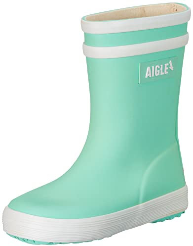 Aigle Baby Flac 2, Stivali da Pioggia, Unisex - Bambini e ragazzi, Verde (Laguna), 20 EU