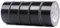 QILIMA Panzertape Schwarz Reparaturband 48 mm x 27 m, 5 Rollen