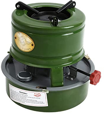 fikujap Poêle de pétrole pour l'intérieur des Petits Camping de Camping extérieur Portable, Chauffage de pétrole Chauffant à la cuisinière de pétrole sans ruisseau à l'intérieur