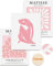 HesenDot Matisse Art Wanddekoration-Set, ungerahmt, Blush & Lachsrosa, hochwertige Leinwanddrucke für 30,5 x 40,6 cm, Kunstposter-Dekoration für Küche, Bad, Wohnzimmer, Schlafzimmer