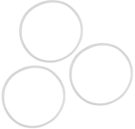 3 Pack White Gasket Rubber Seal,Compatible with Magic Bullet 250W Blenders