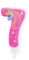 Zahlenkerzen * ROSA EINHORN * mit Steckfuß als Deko für Kindergeburtstag | ca. 11x5,5cm | Pink Lila Unicorn Tortendeko Kinder Geburtstag Geburtstagskerze Zahlen Kerzen, Farbe: Einhorn, Größe: Zahl 7