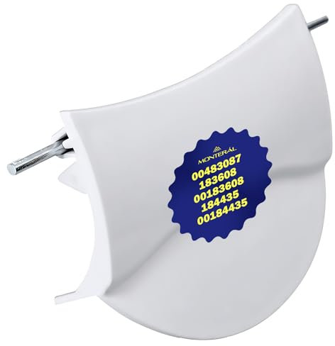 Türgriffe Bullauge von Waschmaschine mit dem Originalcode 00483087 183608 00183608 184435 00184435 Handgriff für Bosch für Siemens - Garantie 10 Jahre - MONTERAL