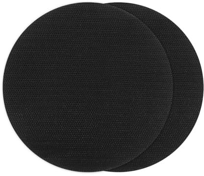 OTOTEC 2 Pièces Tampon de Protection de Disque de Polissage Rond Auto-adhésif Diamètre 125mm pour Polissage Auto-adhésif Ponçage Disque Abrasif Fixation Ponceuse Excentrique Orbitale