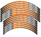 Adesivo per bordo ruote Decalcomanie Per Cerchioni Di Moto Adesivi Per Ruote Hun Strisce Riflettenti Accessori Per Nastri Per KTM SUPER 1290 ADVENTURE Adv 790 890 990 1190 1090 Decalcomanie per ruote(