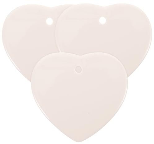 KONTONTY 9pcs Boys and Kit Diy Pendant Tags Ceramic Board Pendants Decorative Crafts for Schools and Parties