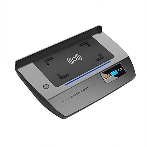 QASULER 15W Car Wireless Charger, for Civic, 10Th Mobile Phone Fast Charging Holder Wireless Car Charger Plate