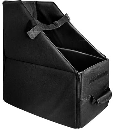 Hanzete Folding Bicycle Storage Box Car Trunk Storage Box Foldable Bike Storage Container