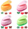 HIULLEN 4 Stück Papierstanzer Motivlocher Stanzer Set, Motivstanzer Motivlocher Stanzer Ausstanzer Set 15mm für Kinder Geschenkanhänger Basteln DIY Scrapbook Fotoalbum Handwerk Grußkarten