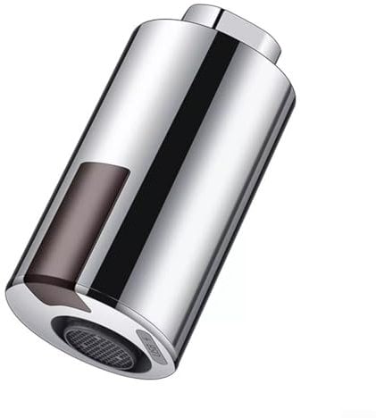 Zoegneer 1 x automatischer Wasserhahn-Adapter, Induktions-Wasserhahn, ausziehbarer Kopf, vollautomatisch, Küche, Wassersparer, Induktion, ausziehbar, Küchendusche, 7,9 x 4,1 cm, ABS