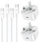 iPhone 16 15 Charger,2 Pack i Phonefast Apple Charger Cable and Plug 2M 6FT 25W Quick Charge for iPhone 16/16 Plus/16 Pro/16 Pro Max/15/15 Plus/15 Pro/15 Pro Max,New Rapid USB C Charging Lead and Plug
