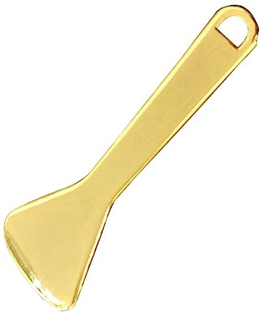 VALICLUD Cucchiaio Per Crema Per Occhi in Di Cucchiaio Per Maschere Strumento Per Massaggio Occhi Favorisce Circolazione Sanguigna Compatto e Facile Da Trasportare