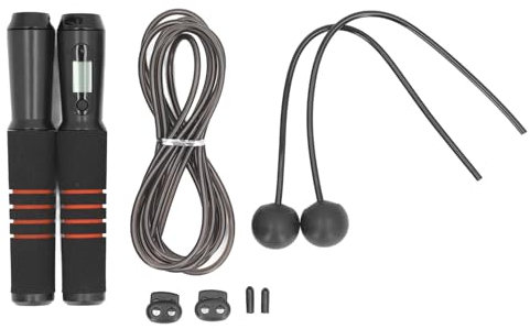 Tyenaza Smart Jump Rope 3 Modes LCD Display Comfortable Handle APP Workout Skipping Rope with Counter for Women Men