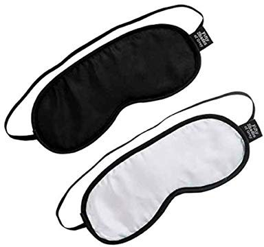 Fifty Shades of Grey Kein Spähen - Soft Blindfold Twin Pack