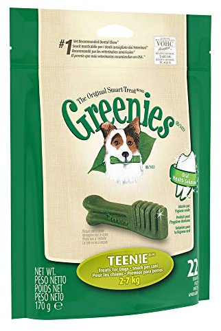 Greenies Snack Zahnreinigung, 17 Stück, Teenie 2-7 kg, 170 g