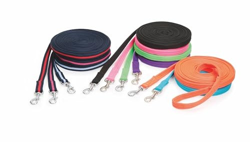Shires Wessex Soft Feel Lunge Line 8m Black