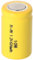 1/2AA Akku mit 1,2 Volt Spannung und 600mAh Kapazität, 25,5 x 14,5 mm