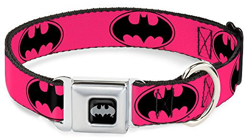 Buckle-Down BMA Batman schwarz/Silber Hund Halsband