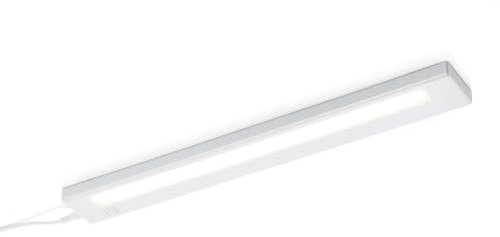 Trio Leuchten LED Wandleuchte Alino 272970701, Kunststoff weiß, 1x 7 Watt, Breite 55cm