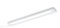 Trio Leuchten LED Wandleuchte Alino 272970701, Kunststoff weiß, 1x 7 Watt, Breite 55cm