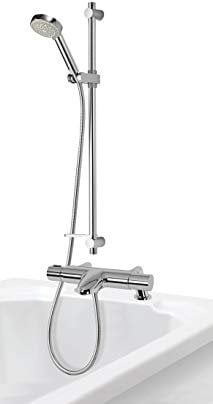 Aqualisa MD110BSM Midas 110 bath shower mixer with adjustable head, Chrome