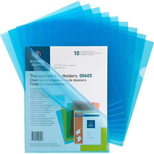 Business Source Transparenter Poly-Aktenhalter.
