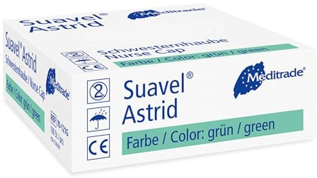 Suavel® Astrid Krankenschwester-Haube blau