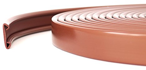 1m PVC Kunststoff Handlauf Treppenhandlauf 40x8 mm viele Farben (Kupfer)