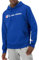 Champion Felpa con Cappuccio in Pile Powerblend Graphic, Naviga in Internet, XXL Uomo