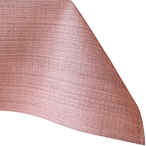 Outdoor Tischdecke recht-eckig 130x160 cm in rosa meliert - Modernes Tisch-Tuch als wetterfeste Garten-Tischdecke - Abwaschbare Außenbereich Abdeckung als große Garten-Tische Camping Tisch-Deko