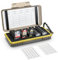Massive Étui de rangement professionnel pour cartes SD SDHC SDXC 40 emplacements avec mousqueton et 2 feuilles